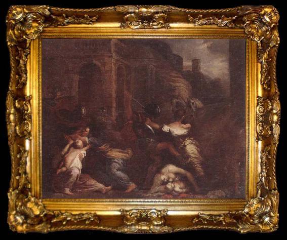 framed  unknow artist The massacre of the innocents, ta009-2